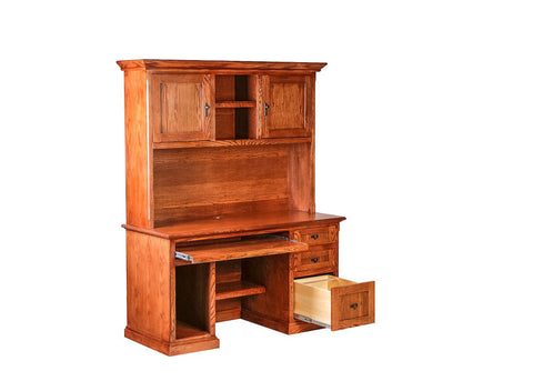 Forest Designs Mission Hutch: 56W X 42H X 13D (Desk Sold Separately-$969)