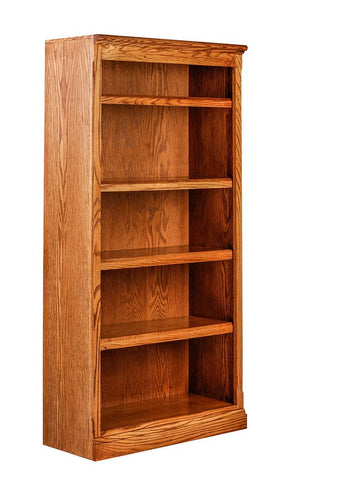 Forest Designs Mission Oak Bookcase: 30W x 13D Choose Your Height