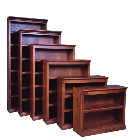 Forest Designs Mission Bookcase: 36W X 13D (One Bookcase) Choose Your Height