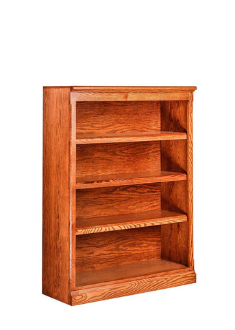 Forest Designs Mission Oak Bookcase: 36W x 13D Choose Your Height
