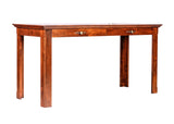 Forest Designs Traditional Alder Writing Table w/ Drawers: 60W X 30H X 24D