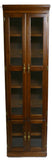 Forest Designs Traditional Bookcase with Glass Doors: 24W x 18D Choose Your Height