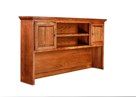 Forest Designs Traditional Oak Hutch for 1055: 74w x 42H x 13D