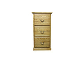 Forest Designs Traditional Three Drawer File: 22W x 43H x 18D