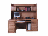 Forest Designs Bullnose Angled Desk: 74W x 29H x 35D (Hutch is sold separately)