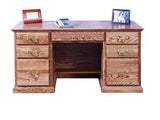 Forest Designs Traditional Desk: 60W x 30H x 24D