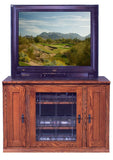 Forest Designs Mission Oak TV Stand with Media Storage: 43W x 30H x 18D