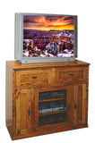 Forest Designs Mission TV Stand with Media Storage: 43W x 40H x 18D