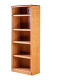 Forest Designs Bullnose Bookcase: 24W X 13D Choose Your Height