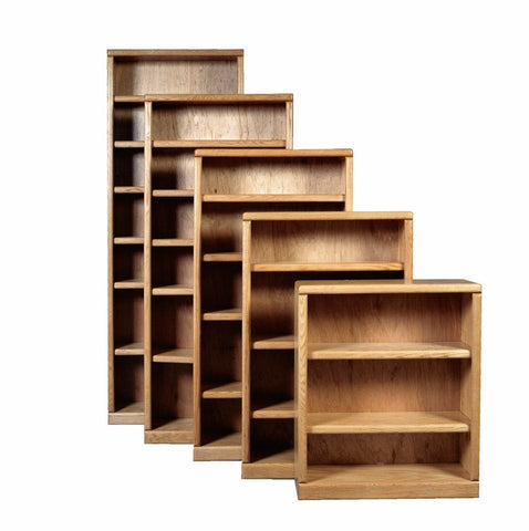 Forest Designs Bullnose Bookcase: 36W X 13D Choose Your Height (One Bookcase)