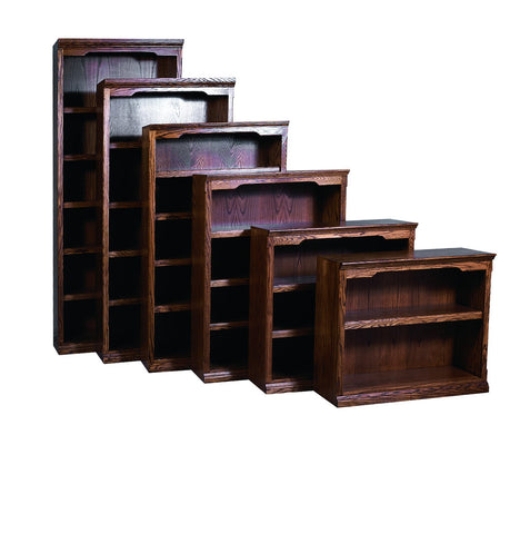 Forest Designs Traditional Bookcase: 36W X 13D Choose Your Height (One Bookcase)