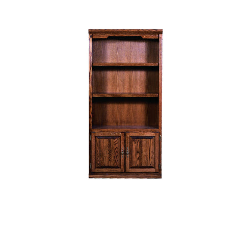 Forest Designs Traditional Bookcase with Lower Doors: 36W X 13D Choose Your Height