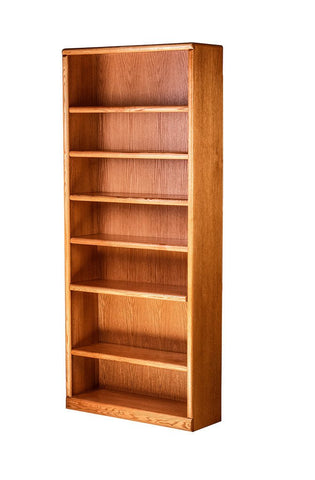 Forest Designs Bullnose Bookcase: 36W X 13D Choose Your Height