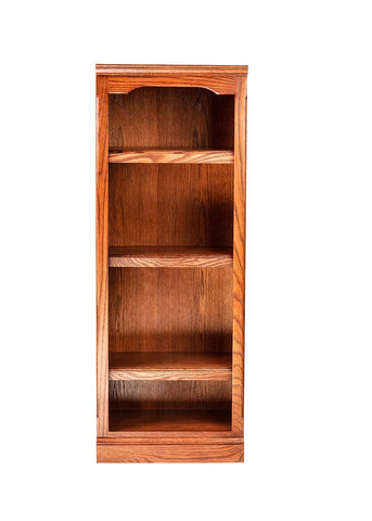 Forest Designs Traditional Oak Bookcase: 18W x 13D Choose Your Height