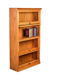 Forest Designs Traditional Oak Lawyers Bookcase: 36W x 64H(Four Doors) x 13D