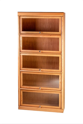 Forest Designs Bullnose Lawyers Bookcase: 36W X 12D (Choose Height. Number of doors depends on height)
