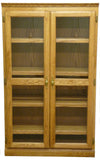 Forest Designs Traditional Bookcase with Glass Doors: 36W x 18D Choose Your Height