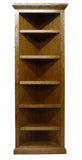 Forest Designs Traditional Corner Bookcase: 20 X 20 Choose Your Height