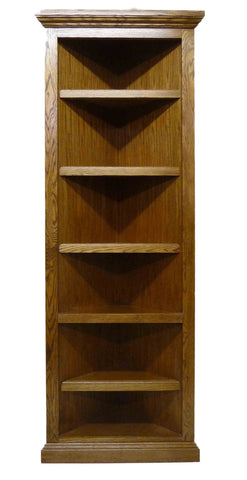 Forest Designs Traditional Corner Bookcase: 20 X 20 Choose Your Height