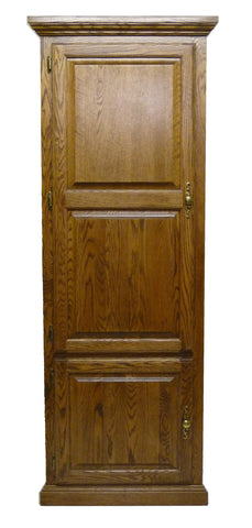 Forest Designs Traditional Corner Bookcase with Wood Doors: Choose Your Height (27 X 27 f/Corner)