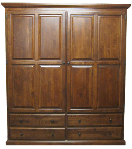 Forest Designs Traditional Wardrobe: 60W x 72H x 21D