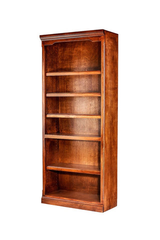 Forest Designs Traditional Alder Bookcase: 30W x 13D Choose Your Height