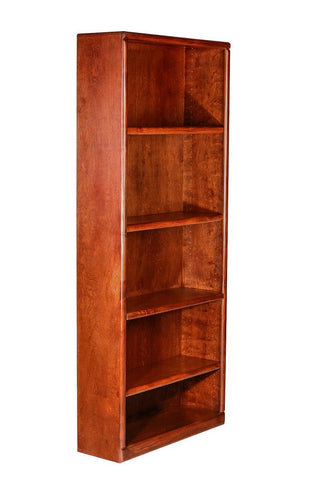 Forest Designs Bullnose Alder Bookcase: 36W x 13D Choose Your Height