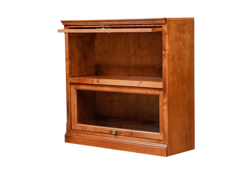 Forest Designs Traditional Alder Lawyer Bookcase: 36W X 13D Choose Your Height