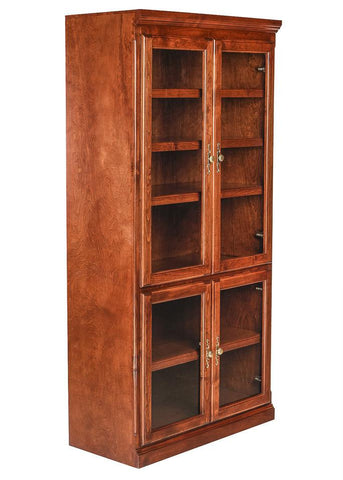 Forest Designs Traditional Alder Bookcase: 36W x 18D Choose Your Height