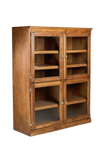 Forest Designs Traditional Alder Lawyer Bookcase: 48W x 18D Choose Your Height